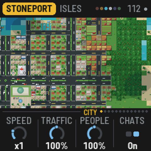 A city on the volcano isles