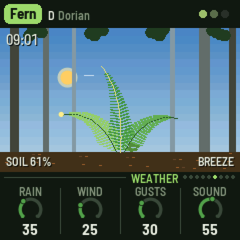 The Weather page