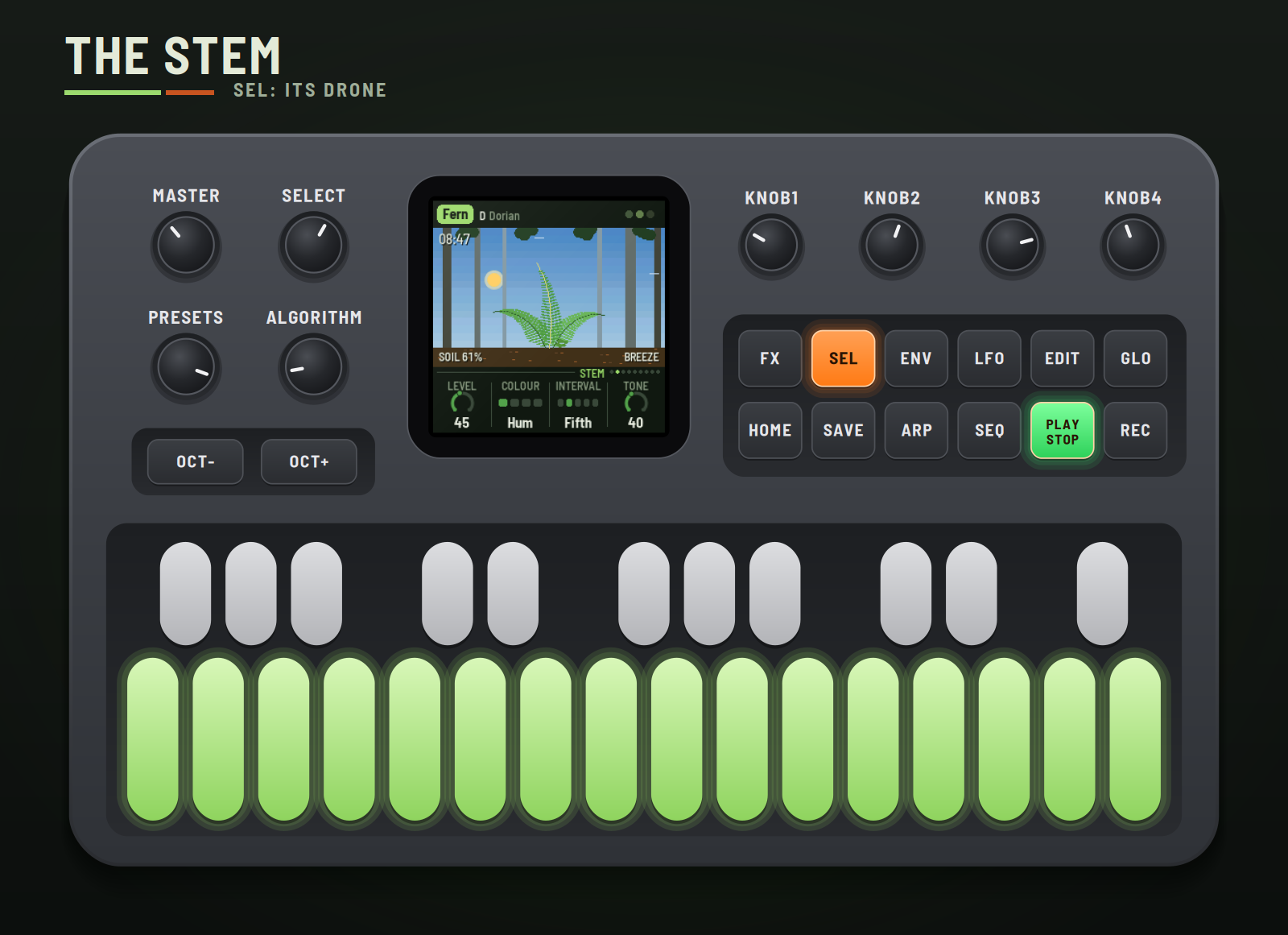 The Stem page