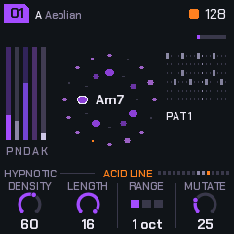 The Acid line page